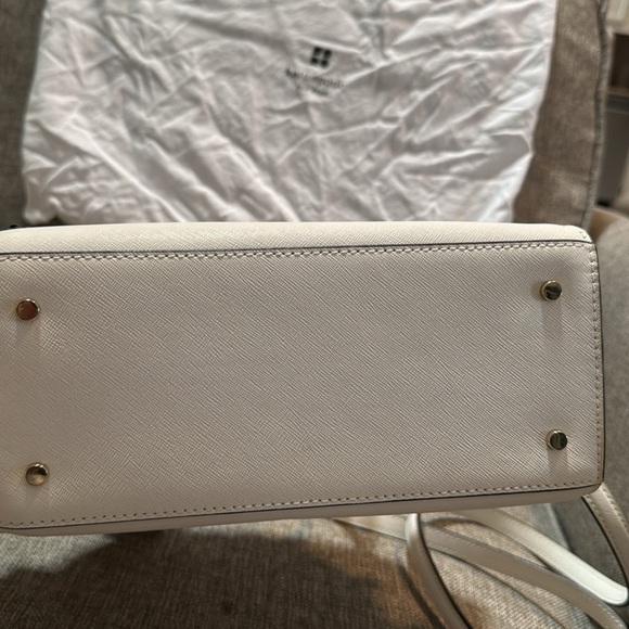 Kate Spade White Satchel with Colorful Embellishments - Picture 2 of 6